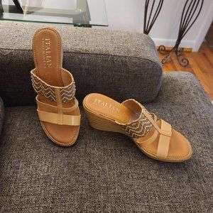 ITALIAN SHOEMAKERS Wedge Heels